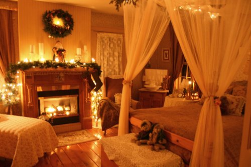 Christmas, romance, bed and breakfast